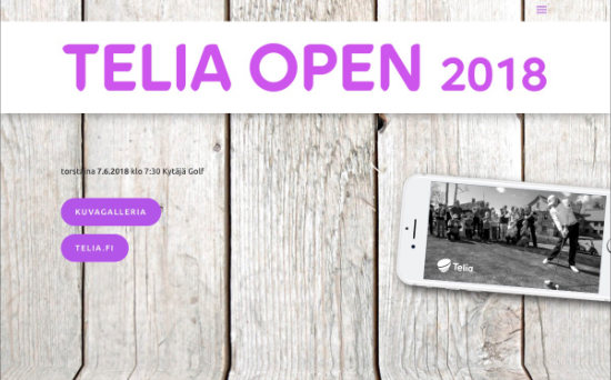 Telia Open 2018